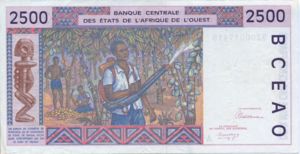 West African States, 2,500 Franc, P112Aa