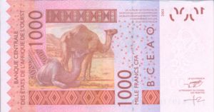 West African States, 1,000 Franc, P115ANew