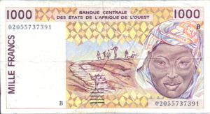 West African States, 1,000 Franc, P211Bm