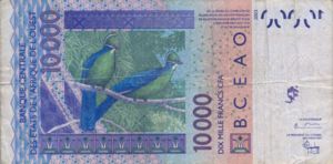 West African States, 10,000 Franc, P218Ba