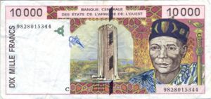 West African States, 10,000 Franc, P314Cg