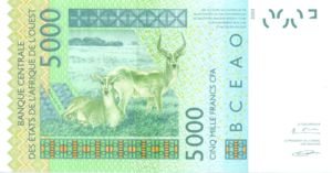 West African States, 5,000 Franc, P417Dc