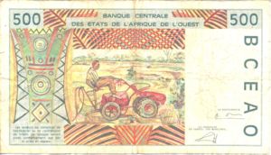 West African States, 500 Franc, P610Hm