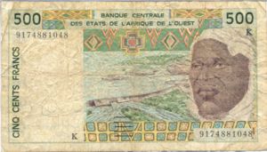 West African States, 500 Franc, P710Ka