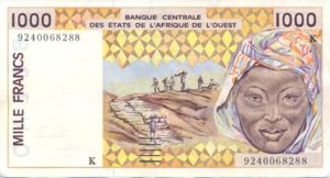 West African States, 1,000 Franc, P711Kb