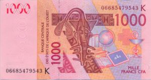 West African States, 1,000 Franc, P715KNew