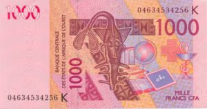 West African States, 1,000 Franc, P715Kb