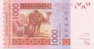 West African States, 1,000 Franc, P715Kb