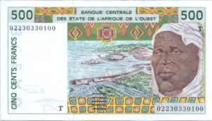 West African States, 500 Franc, P810Tm