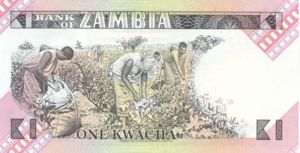 Zambia, 1 Kwacha, P23b