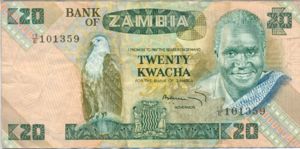 Zambia, 20 Kwacha, P27c