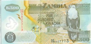 Zambia, 500 Kwacha, P43g