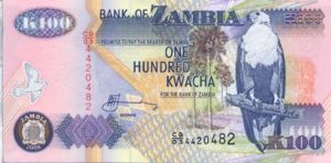 Zambia, 100 Kwacha, P38g