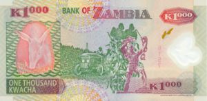 Zambia, 1,000 Kwacha, P44d