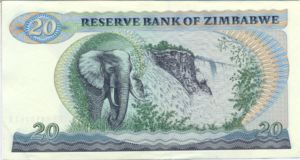 Zimbabwe, 20 Dollar, P4d