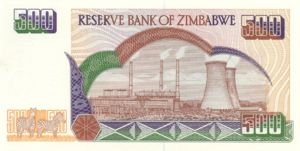 Zimbabwe, 500 Dollar, P11a