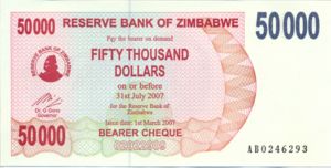 Zimbabwe, 50,000 Dollar, P47
