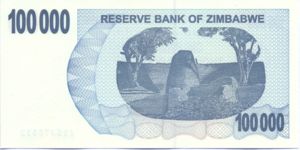 Zimbabwe, 100,000 Dollar, P48b
