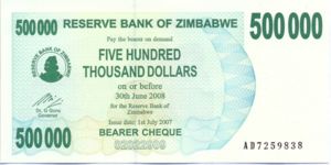 Zimbabwe, 500,000 Dollar, P51