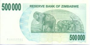 Zimbabwe, 500,000 Dollar, P51