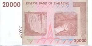 Zimbabwe, 20,000 Dollar, P73a
