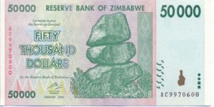 Zimbabwe, 50,000 Dollar, P74b