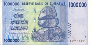 Zimbabwe, 1,000,000 Dollar, P77