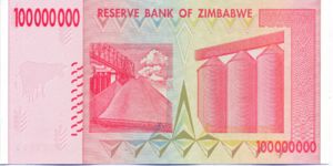 Zimbabwe, 100,000,000 Dollar, P80