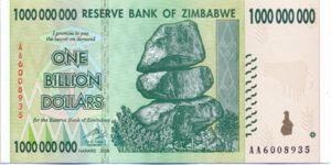 Zimbabwe, 1,000,000,000 Dollar, P83