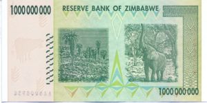Zimbabwe, 1,000,000,000 Dollar, P83