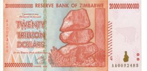 Zimbabwe, 20,000,000,000,000 Dollar, P89