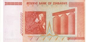 Zimbabwe, 20,000,000,000,000 Dollar, P89