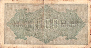 Germany, 1,000 Mark, P76b v1
