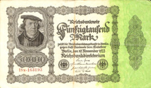Germany, 50,000 Mark, P79