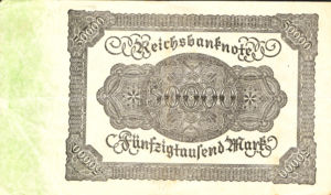 Germany, 50,000 Mark, P79
