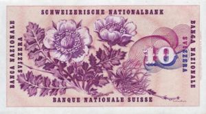 Switzerland, 10 Franc, P45q Sign.42