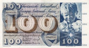 Switzerland, 100 Franc, P49g Sign.39