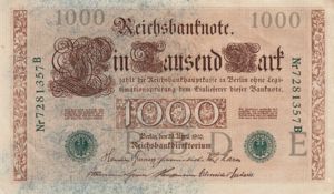 Germany, 1,000 Mark, P45bx E