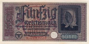 Germany, 50 Reichsmark, R140