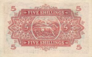 East Africa, 5 Shilling, P33 v3