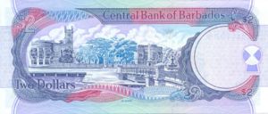Barbados, 2 Dollar, P54b