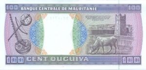 Mauritania, 100 Ouguiya, P4i