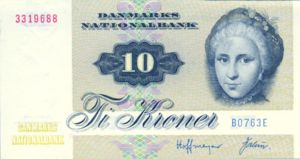 Denmark, 10 Krone, P48f Sign.2