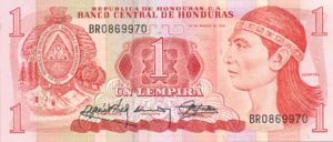 Honduras, 1 Lempira, P68c