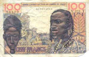 West African States, 100 Franc, P801Te