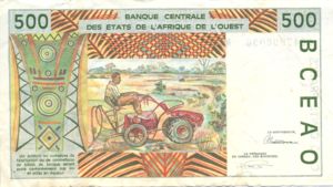 West African States, 500 Franc, P810Tc