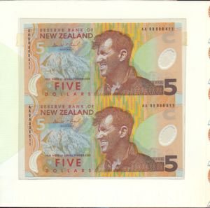 New Zealand, 5 Dollar, CS185a