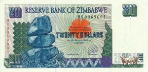 Zimbabwe, 20 Dollar, P7a