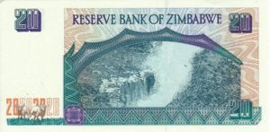 Zimbabwe, 20 Dollar, P7a