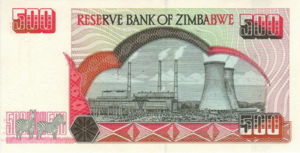 Zimbabwe, 500 Dollar, P10